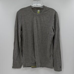 Smartwool men's Lightweight (Microweight) Merino wool base layer crew - Medium